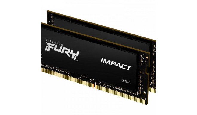 Memory DDR4 Fury Impact SODIMM 64GB(2*32GB)/3200 CL20