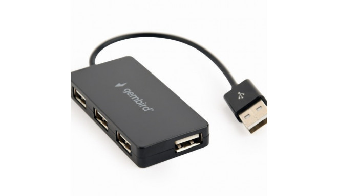 USB 4port Hub black