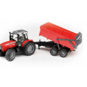 Bruder Massey Ferguson Tractor with trailer