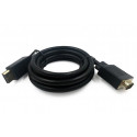 Cable DisplayPort VGA 1.8m black