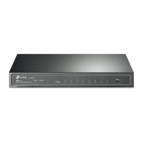 The TP-Link JetStream TL-SG2008 is an 8-port Gigabit Smart Managed Switch designed 
