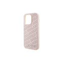 Karl Lagerfeld KLHCP15LPQKPMP iPhone 15 Pro 6.1" pink hardcase Quilted K Pattern