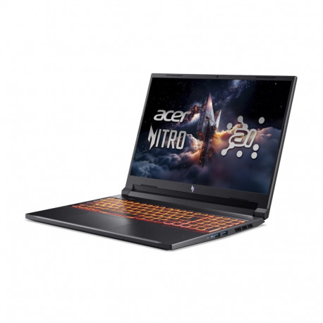Acer Nitro V 16 AI ANV16-42-R1HB šahtmust 16" IPS WQXGA 2560 x 1600 pikslit AMD Ryzen 7 260 16 GB DD