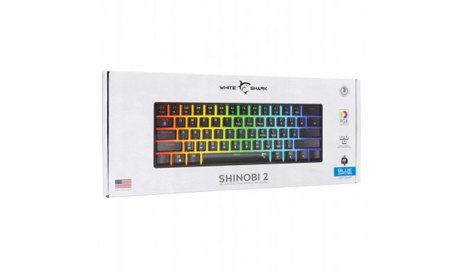 White Shark Shinobi-2 black blue switch
