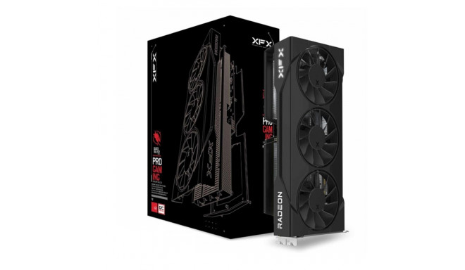 RX 9060 XT 16GB XFX Radeon SWIFT OC GDDR6 3 ventilaatoriga