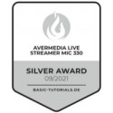 AVerMedia microphone Live Streamer MIC 330 AM330 XLR