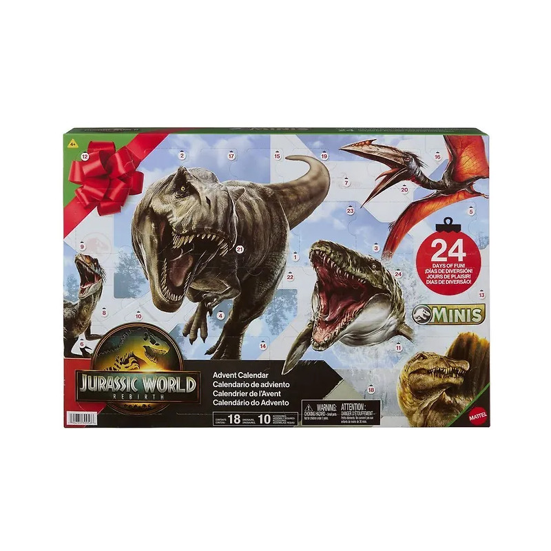Jurassic World advendikalender 2025