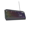 Trust GXT 836 Evocx keyboard Gaming USB QWERTY US English Black (24722) Trust GXT 836 Evocx keyboard Gaming USB QWERTY US English Black (24722)