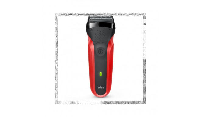 Braun | Series 3 Shaver | 300s | NiMH | Red