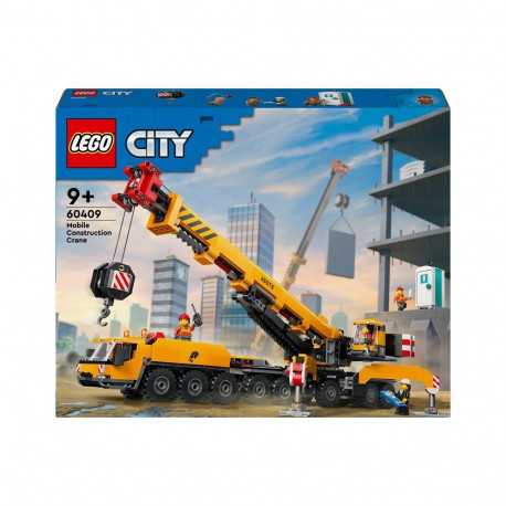 CONS YELLOW MOBILE CONSTRUCTION CRANE