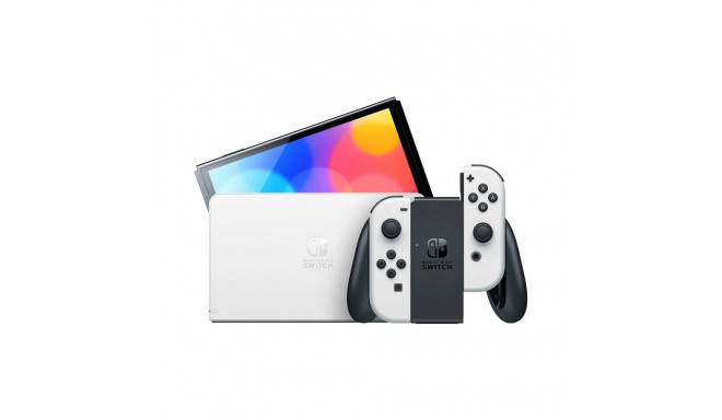 Nintendo Switch OLED - white/white