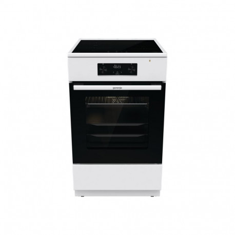 Gorenje | Cooker | GEIT5C60WPG | Hob type Induction | Oven type Electric | White | Width 50 cm | Gri