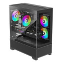 Case|XILENCE|XG172|MidiTower|Case product features Fan control panel/Transparent panel|Not included|