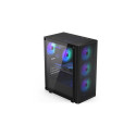 Case|ENDORFY|Ventum 200 ARGB|MidiTower|Case product features Transparent panel|Not included|ATX|Micr