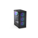 Case|ENDORFY|Ventum 200 ARGB|MidiTower|Case product features Transparent panel|Not included|ATX|Micr