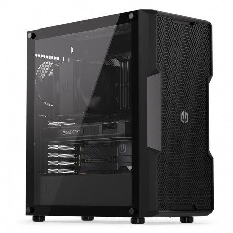 Case|ENDORFY|Regnum 400 Air|MidiTower|Case product features Transparent panel|Not included|ATX|Micro