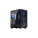 Case|ENDORFY|Arx 500 ARGB|MidiTower|Case product features Transparent panel|Not included|ATX|MicroAT