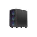 Case|ENDORFY|Arx 700 ARGB|MidiTower|Case product features Transparent panel|Not included|ATX|MicroAT