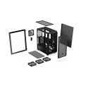 Case|ENDORFY|Arx 500 ARGB|MidiTower|Case product features Transparent panel|Not included|ATX|MicroAT