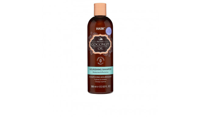 HASK MONOI COCONUT OIL nourishing shampoo 355 ml
