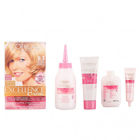 L'Oréal Paris juuksevärv Excellence Creme #9,3 192ml, väga hele kuldne blond