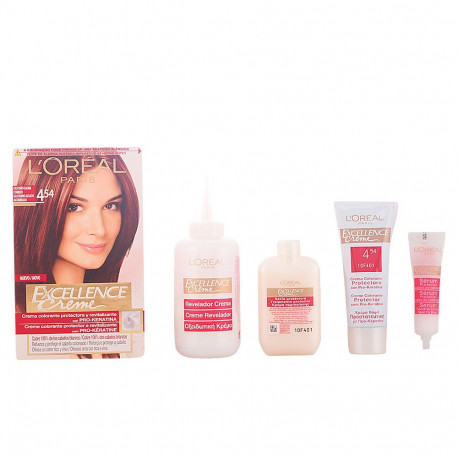 L'ORÉAL PARIS EXCELLENCE Creme tinte #4,54-castaño caoba cobrizo 192 ml