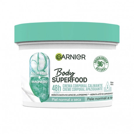 Garnier kehakreem Body Superfood Aloe Vera rahustav normaalsele kuni kuivale nahale 380ml