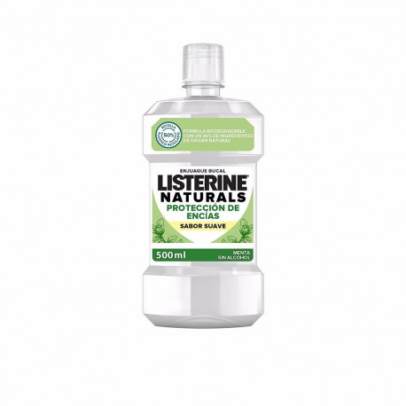 LISTERINE NATURALS enjuague bucal protección encías inflamadas 500 ml