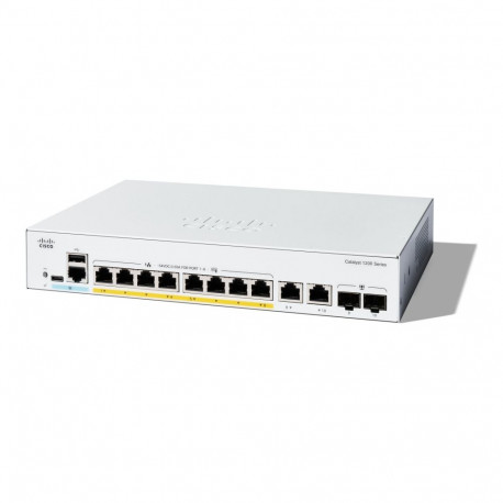 Cisco lüliti Catalyst 1200 8-pordiline GE PoE väline toiteplokk 2x1G combo