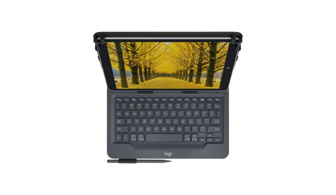 LOGITECH Universal Folio for 9-10 inch Tablets Keyboard and folio case wireless Bluetooth 3.0 Nordic