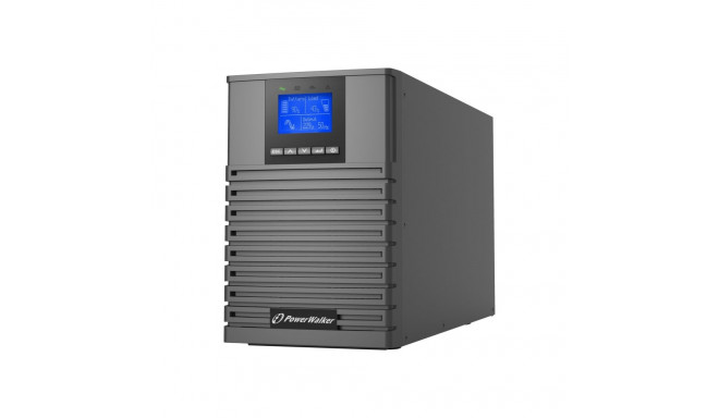 POWERWALKER UPS On-Line VFI 1500 ICT IOT 1/1 phase 1500VA PF1 4x IEC C13 outlets C14 USB/RS232 EPO L
