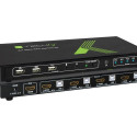TECHLY 028702 Techly 4-port HDMI/USB KVM lüliti 4x1 koos heliga