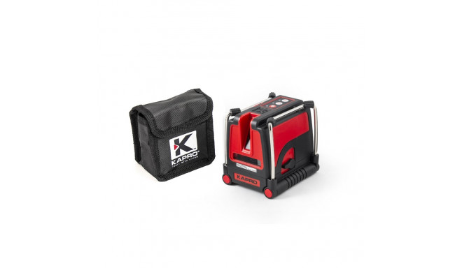 Kapro 873 cross-line laser with 3 red beams and foldable legs