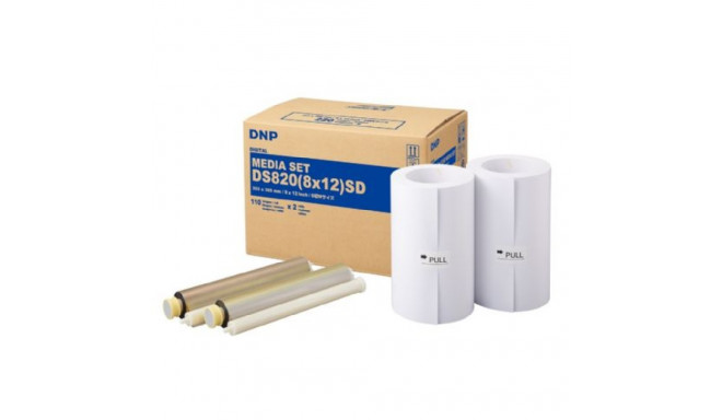 DNP Paper DM812820 2 Rolls with 110 prints 20x30 for DS820