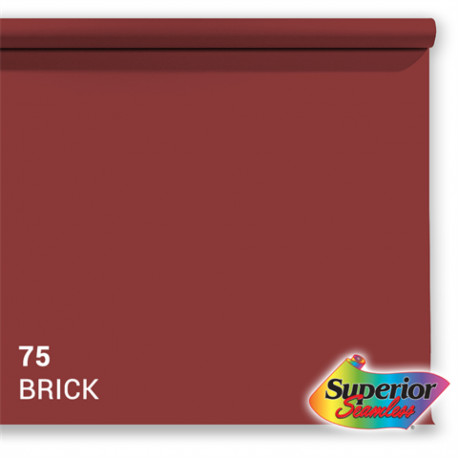 Superior paper background 2.72x11m, 75 brick