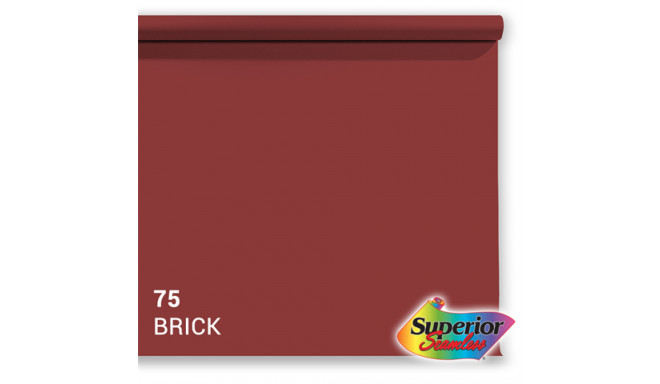 Superior paper background 2.72x11m, 75 brick