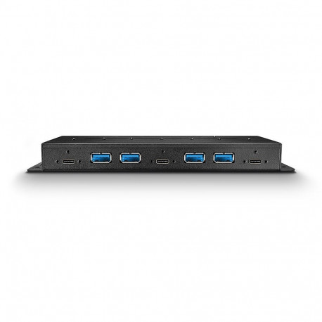 USB Hub - LINDY 7 Port USB 3.2 Gen 2 Metal Hub, 10Gbps with Power