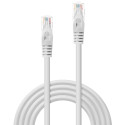 0.3m Cat.6 U/UTP Network Cable, White RJ45, M/M, 250MHz, CCA