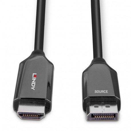 2m Active Display Port to HDMI 4K120Hz Adapter Cable Connects a single DisplayPort Device to a HDMI®