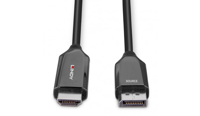 Adapter - DisplayPort to HDMI 4K120Hz 2m Cable 7680x4320@60Hz Gold Plating