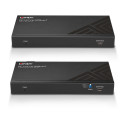 150m Cat.6 DisplayPort 1.2, USB, IR & RS-232 HDBaseT KVM Extender Extend DisplayPort 1.2, USB KM dev 150m Cat.6 DisplayPort 1.2, USB, IR & RS-232 HDBaseT KVM Extender Extend DisplayPort 1.2, USB KM dev