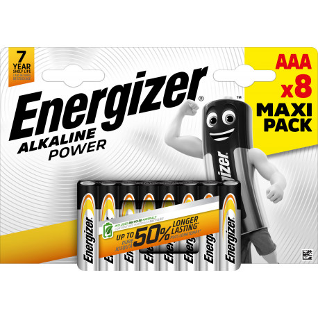 Energizer battery Alkaline Power AAA/LR03 CHP8