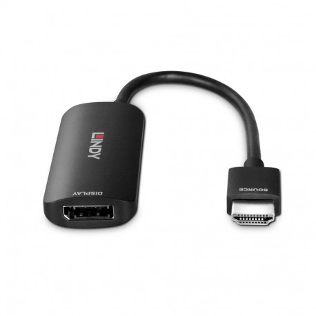 Adapter - LINDY HDMI 4K60Hz to DisplayPort 1.2 Converter HDCP 2.2 USB Power