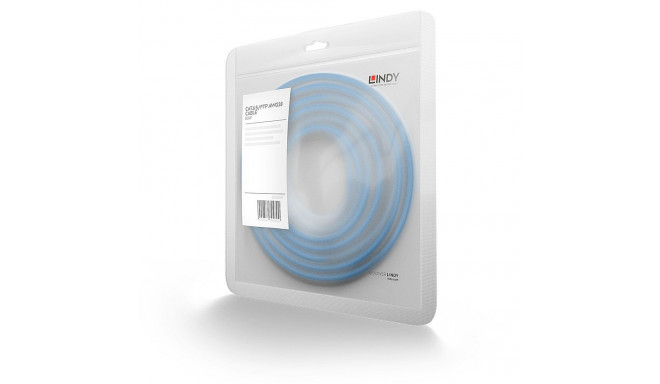 0.3m Cat.6 S/FTP Network Cable, Blue RJ45, M/M, 250MHz, Copper, 28AWG