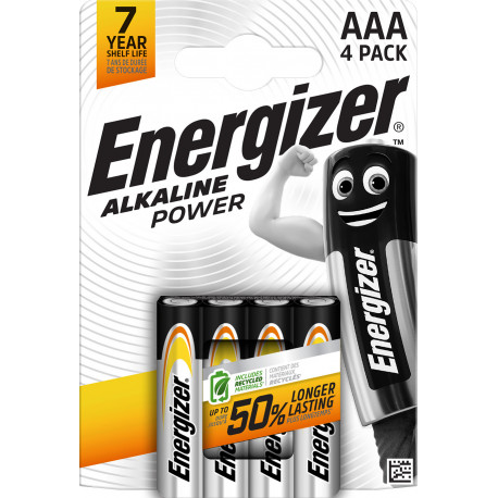 Energizer patarei Alkaline Power AAA CHP4