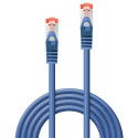 0.3m Cat.6 S/FTP Network Cable, Blue RJ45, M/M, 250MHz, Copper, 28AWG