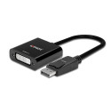 DisplayPort to DVI-D Active Adapter Converter Connects a single DisplayPort to a single DVI display  DisplayPort to DVI-D Active Adapter Converter Connects a single DisplayPort to a single DVI display