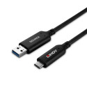 10m USB 3.2 5Gbps Type A to C Hybrid Cable Flexible positioning of a USB Type C device up to 10m awa 10m USB 3.2 5Gbps Type A to C Hybrid Cable Flexible positioning of a USB Type C device up to 10m awa
