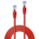 0.5m Cat.6A S/FTP LSZH Network Cable, Red RJ45, M/M, 500MHz, Copper 0.5m Cat.6A S/FTP LSZH Network Cable, Red RJ45, M/M, 500MHz, Copper