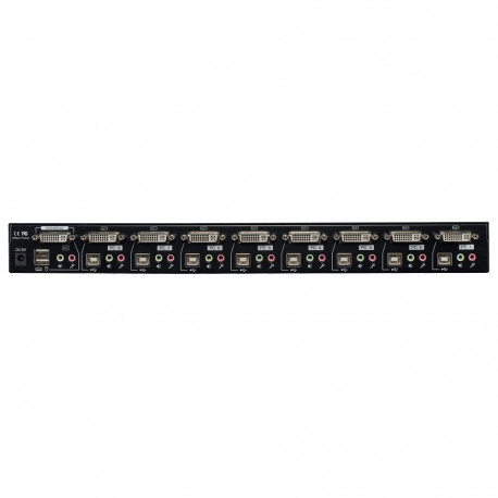 KVM Switch - LINDY 8 Port DVI-I USB 2.0 Audio KVM Switch 1920x1200@60Hz